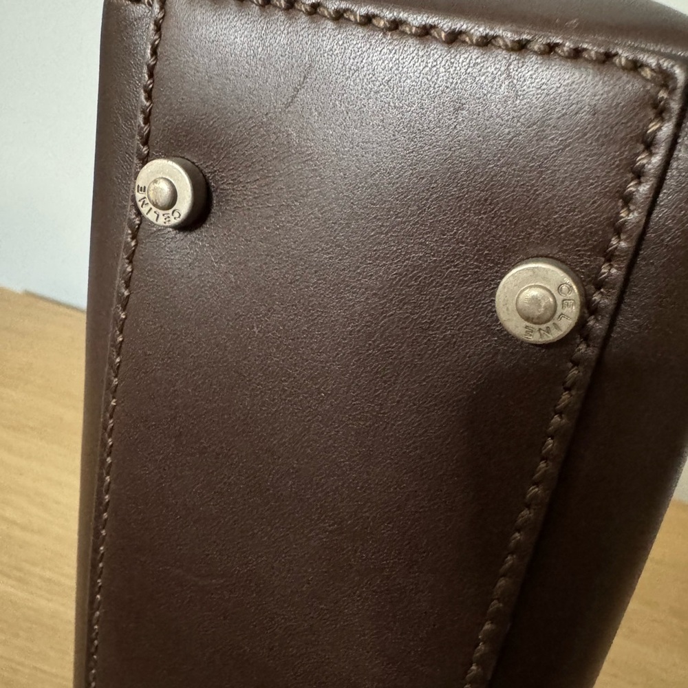 Celine brown leather purse - Picture 16 of 16
